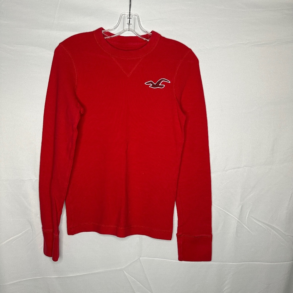 Hollister Red Waffle Tee